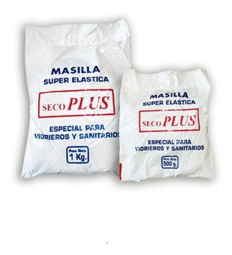 Masilla De Vidrio Super Elastica X 1 Kg Secoplus Gk 0