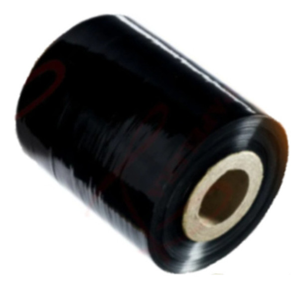 Rollo Film Stretch Virgen Negro 10cm Embalaje Valija Mudanza 0