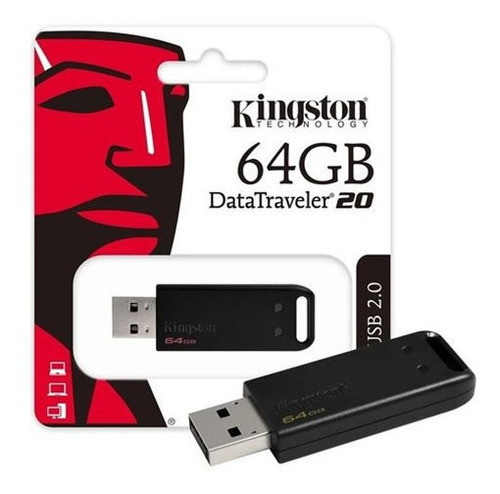 Pendrive 64gb Kingston Data Traveler 20 Tcs 0