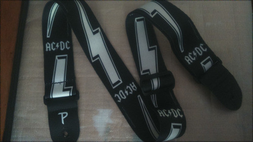 Correa De Guitarra De Ac Dc 0