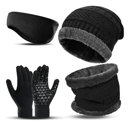 Conjunto De Gorro, Bufanda Y Guantes De Invierno 0