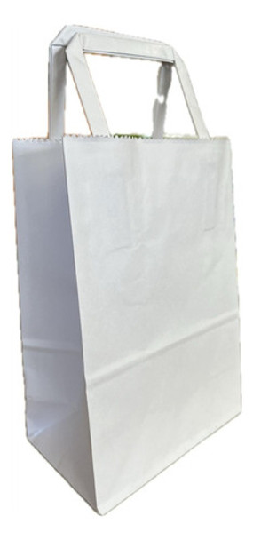 Bolsas Blancas  Premium Con Asas -  30x41x12 Cm - 200 Unid. 0