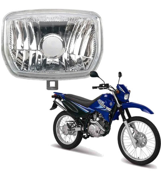 Lente Farol Yamaha Xtz 125 2003 2004 2005 2006 2007 2008 0