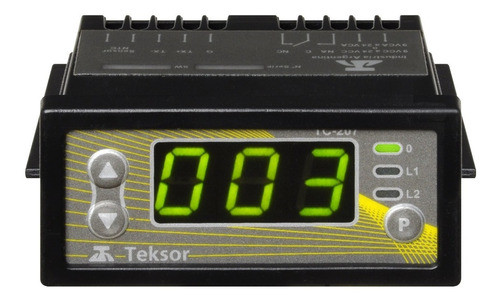 Temporizador Ciclador Digital Teksor Tc207tm 76x35 Mm 220vca 0