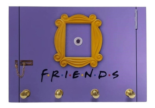 Porta Chaves Série Friends 21x15cm 0
