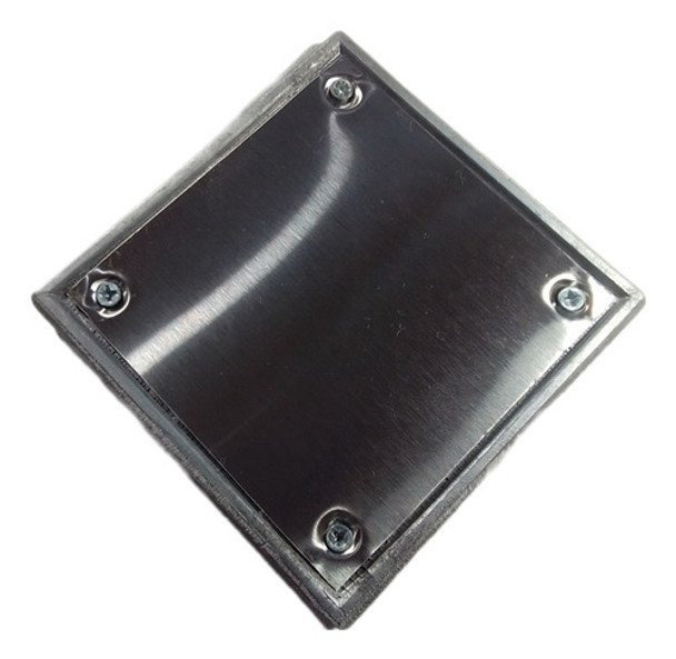 Tapa Rejilla Ciega Piso 15x15 Acero Inoxidable Marcoaluminio 0