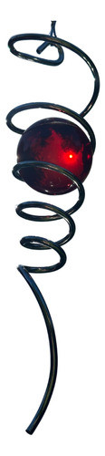 Espiral Colgante Rojo /qqpositivo 0