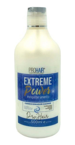Prohair Condicionador Cabelos Cacheados Extreme Power 500ml 0 Prohair Condicionador Cabelos Cacheados Extreme Power 500ml 0