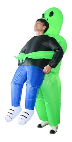 Fantasia Alienígena Realista Inflável Engraçado Unissex 0