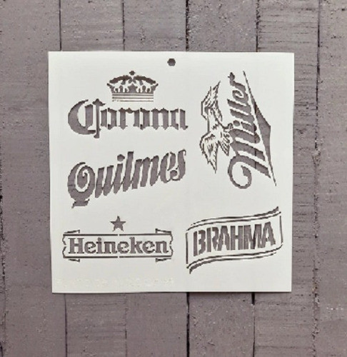 Stencil Pi Medida 20x20 Cm Modelo Ob33 {003-0000247_ob33} 0