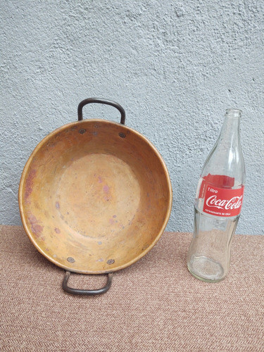 Tacho Antigo Cobre Parede Super Grossa Pesado Leia O Anúncio 0