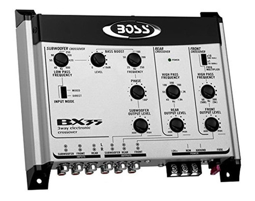 Boss Audio Systems Bx35 - Crossover Electrónico Para Coche, 0