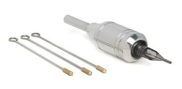 Grip Adaptador Cartucho Alumínio Tatto Para De Tatuagem 0