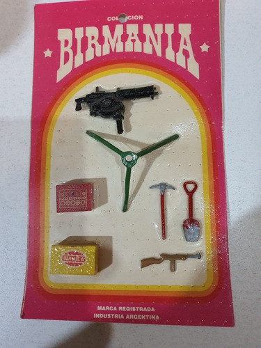 Antiguo Juguete De Guerra Accesorios Birmania 0