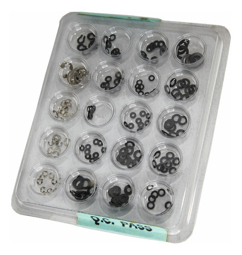 Kit De Mini Arandelas Planas Partidas Para Reparaciones Htec 0