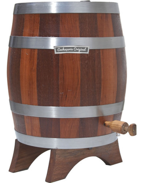 Barril Corote Cachaça Sapucaia Vertical 5l Madeira 0