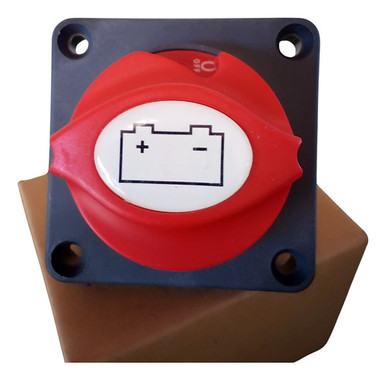 Sunfine Marine On-Off Square Battery Cut-Off Switch with Knob