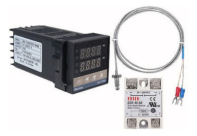 PID REX-C100 Digital Temperature Controller + K Type Thermocouple