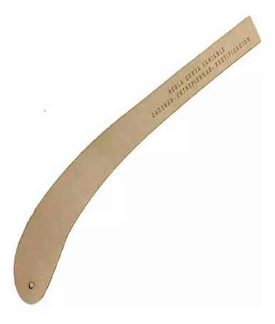 Furrow Ruler Fibro Curved Ruler for Molding