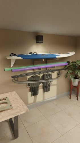 Woodesign Shehbui Windsurf Board Rack