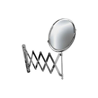 Bronzen Wall Mounted Extendable Bathroom Mirror 5x