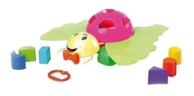 New Plast Butterfly Pull Toy Freddy 20166