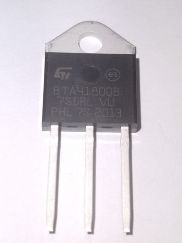Triac BTA41-800B 800V 40A - Composant Électronique THT, Boîtier TOP3, En Vrac - 6