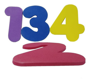 Eva Magic Huge Numbers Foam Set of 10