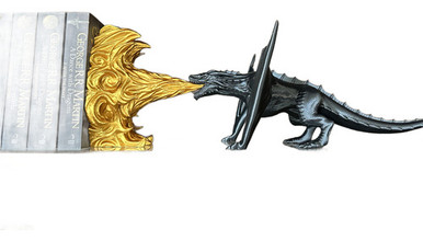 creating 3d uy Decorative Dragon Fire Bookend