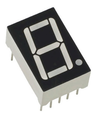 Duaitek 1 Digit 7 Segment Common Cathode Display in Red
