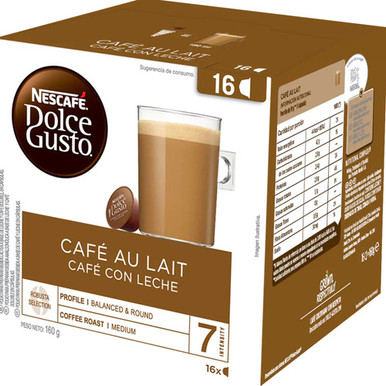 Nescaf Caf Au Lait Dolce Gusto Capsules 16 Count nescaf-caf-au-lait-dolce-gusto-capsules-16-count