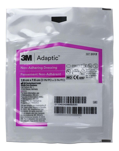 adaptic wound dressing 3M Systagenix Adaptic 2018 - Oil Emulsion Impregnated Dressing, Knitte