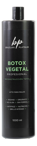 Brazilian Platinum 3D Botox Capilar 1000 Ml Antifrizz