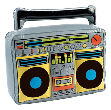 Fun Express - Boom Box Inflatable - Toys - Inflate - Decor