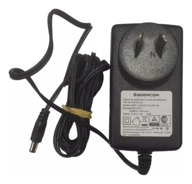 Sagemcom Power Supply for Decoder/Modem 12V 2A 24W