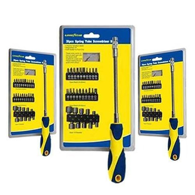 Goodyear 31-Piece Magnetic/Flexible Tool Set 215mm