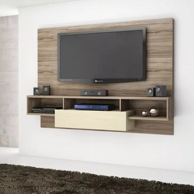 Deco Melamina Modular TV Rack for TVs Up to 55 Inches