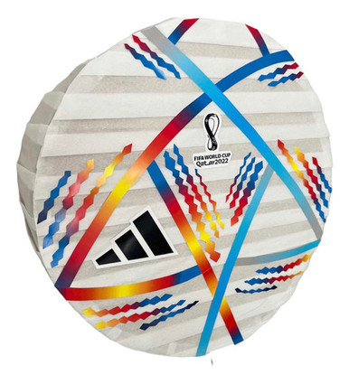 Pinata Qatar Funtastic Artesanal Piñata Pelota Del Mundial Qatar 2022