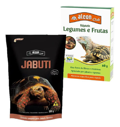 Alcon Club Jabuti Food + Fruits and Vegetables + Reptovit + Herbivores