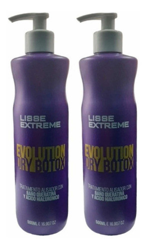 Lisse Extreme Kit 2 Dry Botox Evolution Straightening Treatment