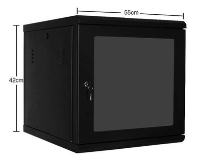 Wall Rack 8 WALL Mini Rack De Parede 8U