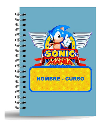 Wook Imprimibles Sonic Editable School Labels Kit