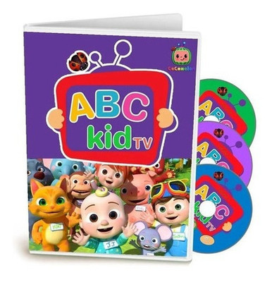 Cocomelon ABC Kid TV - Volumes 1, 2 & 3 - 3 DVD Set