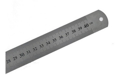 Metal Ruler 40cm ASB Steel Ruler 40 cm with Cover