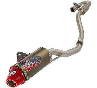新品 PRO TORK 788 POWERCORE2 マフラー CRF230F Pro Tork Powercore 2 Exhaust Pipe Honda Tornado XR