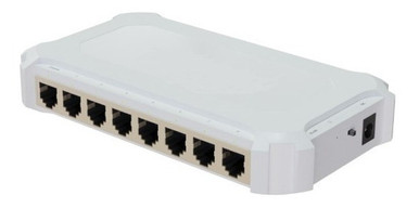 Fast Switch Fast 8 Port Poe Ativo + Fonte 24v 10a