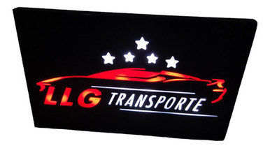 Day Brasil Illuminated ACM Sign for Facade 150cm x 40cm