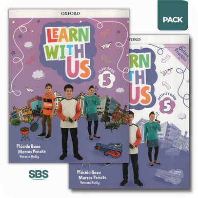 Oxford University Press Learn With Us 5 - Student's Book + Workbook Pack
