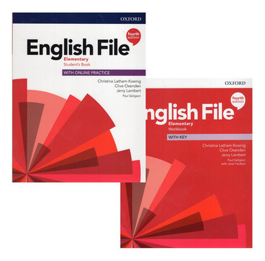 Oxford English File Elementary Student's Book + Workbook 4ed