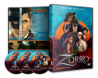 Zorro 2024 Serie En Dvd Español